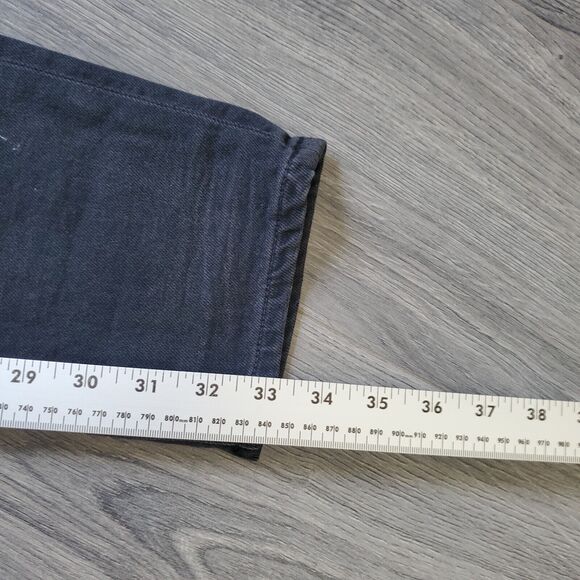 Agolde x Ferg Jeans Mens 32 Black Skinny Leg Distressed - Picture 7 of 13